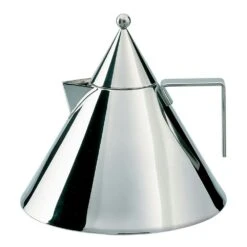 Alessi Il Conico Wasserkocher 2 L, Silber