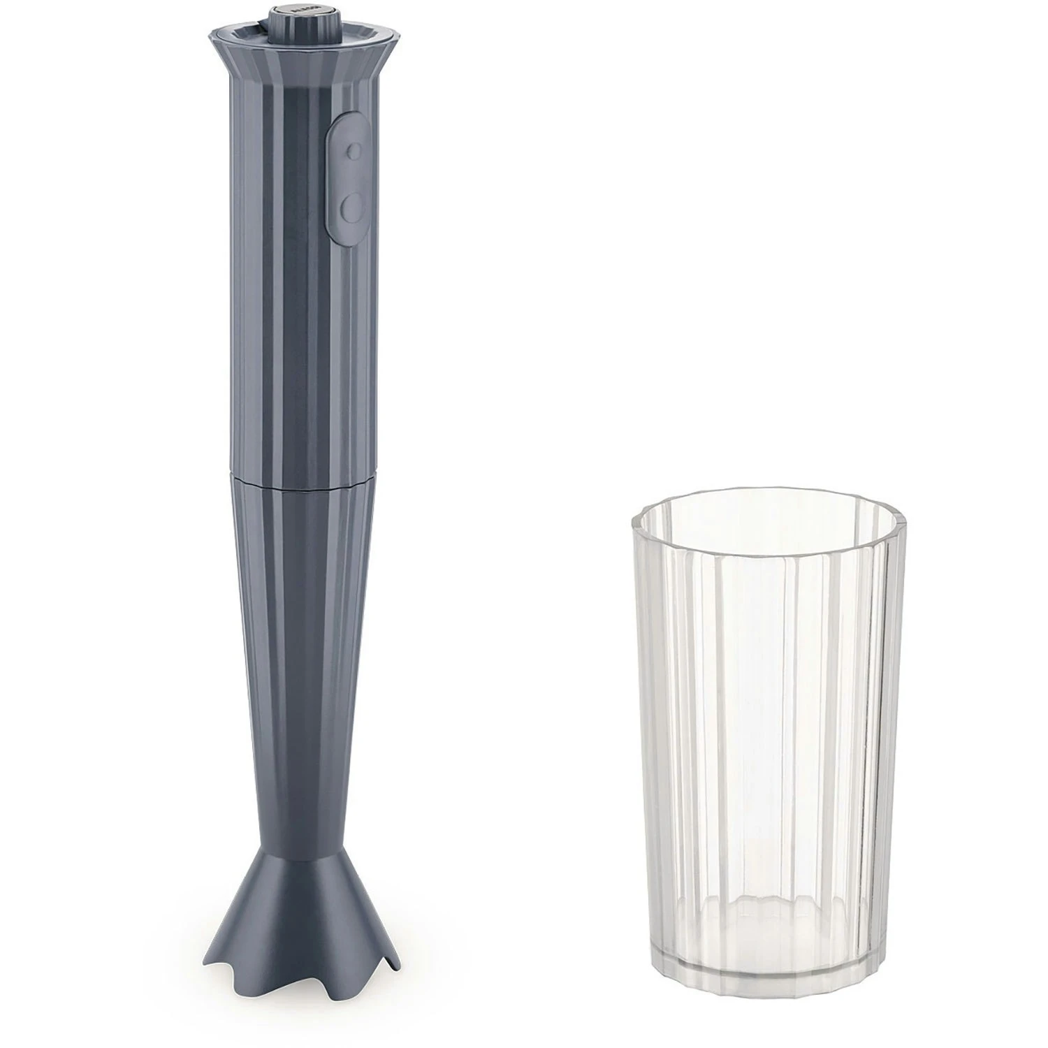 Alessi Plissé Stabmixer, Grau