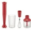 Alessi Plissé Stabmixer, Rot