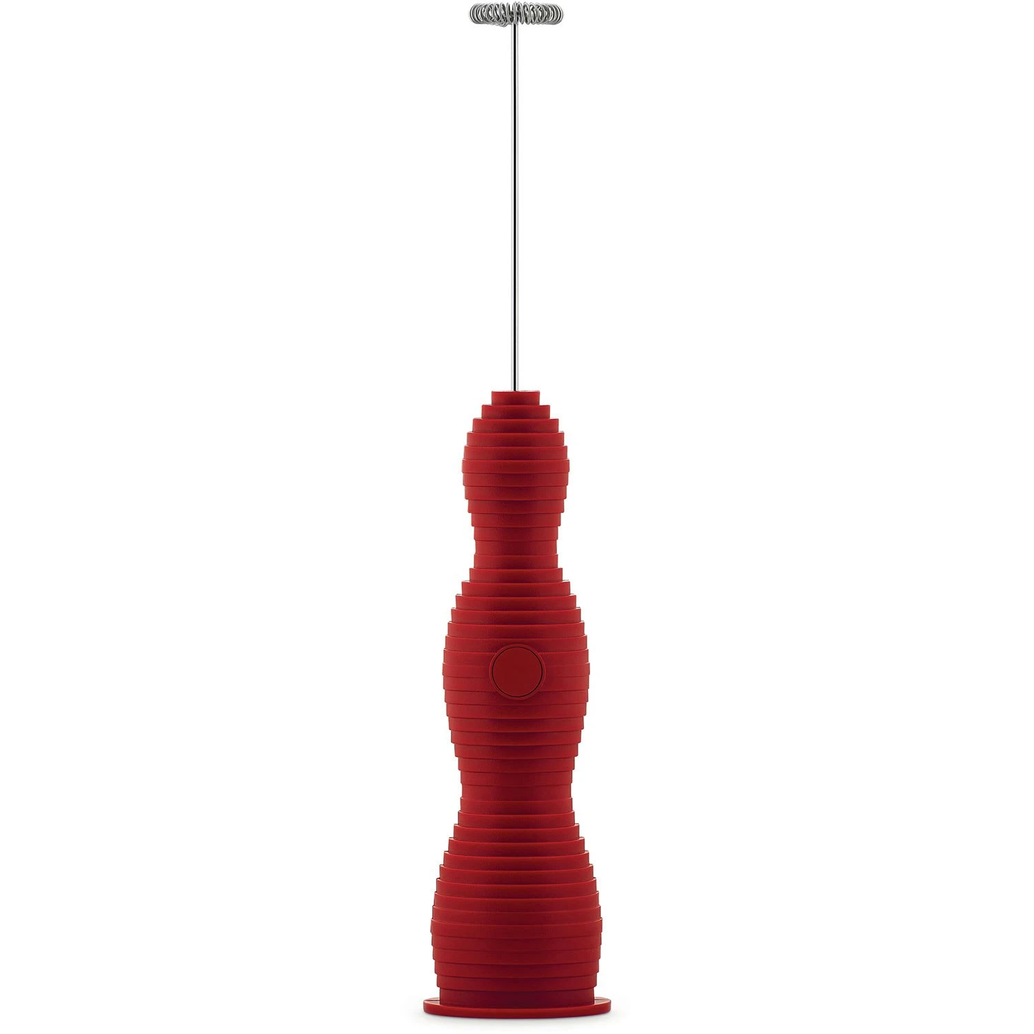 Alessi Pulcina Milchaufschäumer, Rot