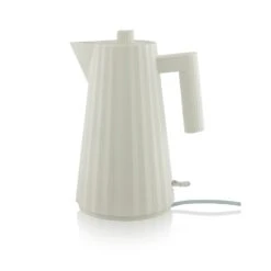 Alessi Wasserkocher Plissé 1,7 L, Weiß