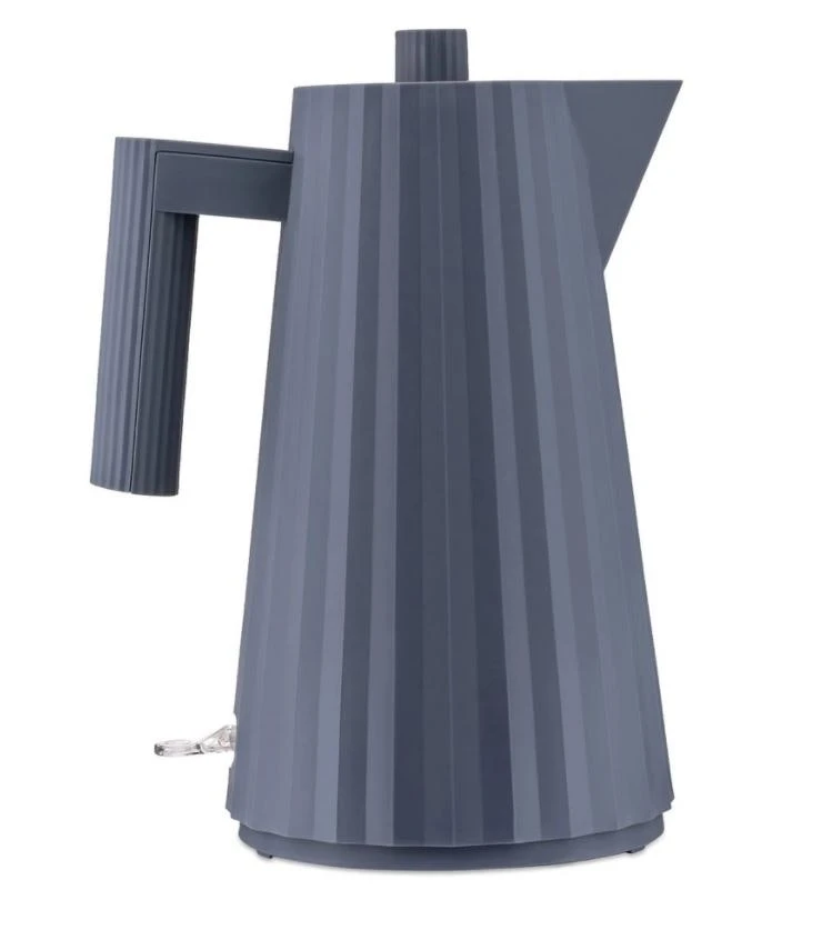 Alessi Wasserkocher Plissé 1,7 L, Grau