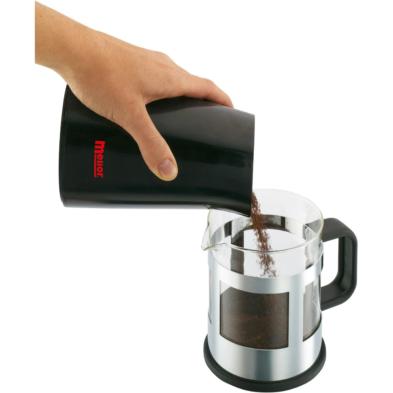 Bodum C-MILL Kaffeemühle Schwarz – Bild 6