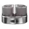 Cuisinart Duo Ice Cream Eisemaschine 2x1 L, Stahlgrau