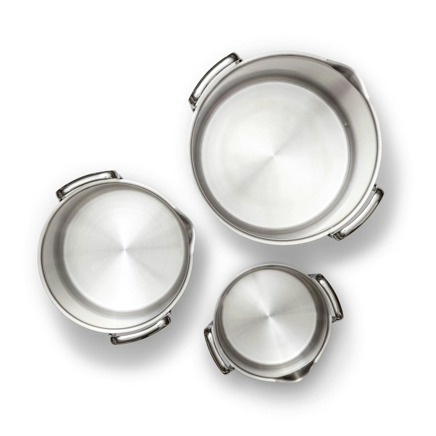 EGO Stapelbares Kochtopfset, Edelstahl – Bild 3