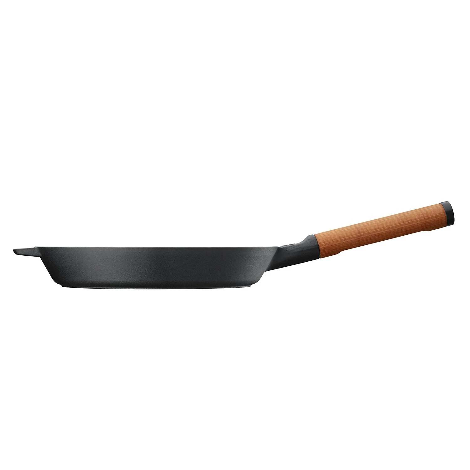 Fiskars Norden Grillpfanne Ø28cm, Schwarz Gusseisen – Bild 2