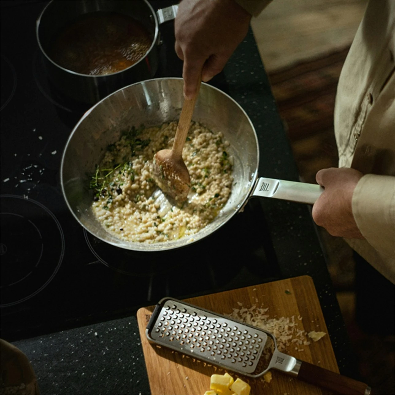 Fiskars Norden Wok Pan Uncoated Stainless Steel, 28 Cm – Bild 6