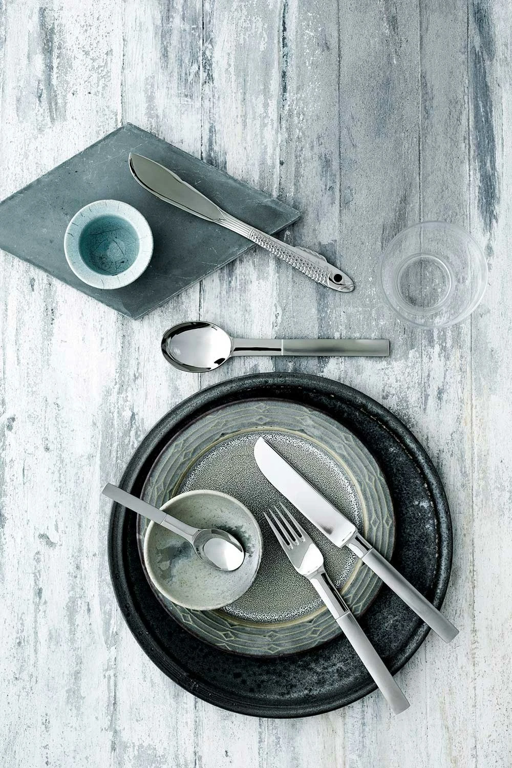 Gense Nobel Steel Servierlöffel 23,8 Cm, Edelstahl – Bild 2