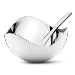 Georg Jensen Bloom Salzstreuer Mit Löffel