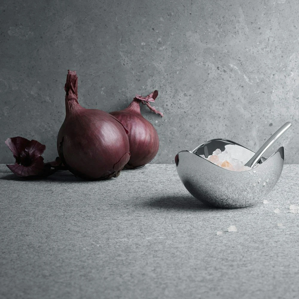 Georg Jensen Bloom Salzstreuer Mit Löffel – Bild 4