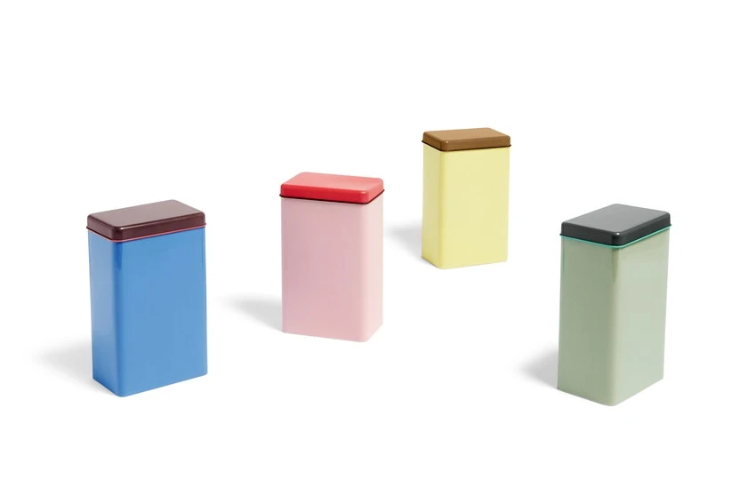 Hay Tin By Sowden Aufbewahrungsdose, Braun/Gelb – Bild 2