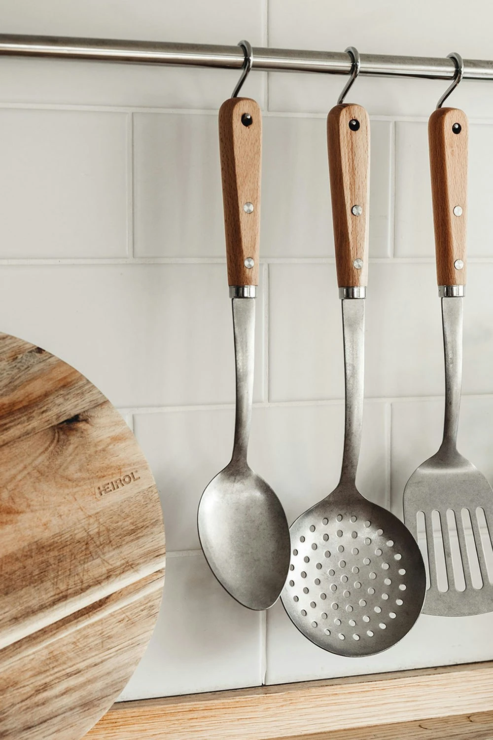 Heirol Gewinkeltes Streichmesser Edelstahl – Bild 3