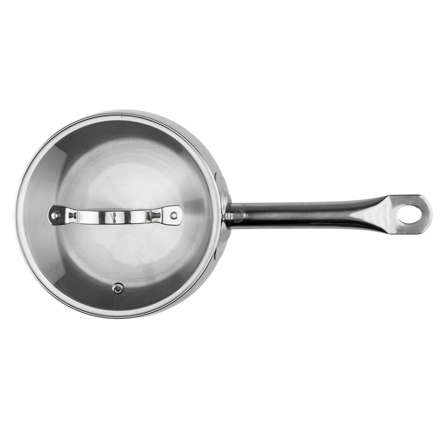 Heirol Pro Belly Kasserolle Stahl Mit Glasdeckel 2 L – Bild 2