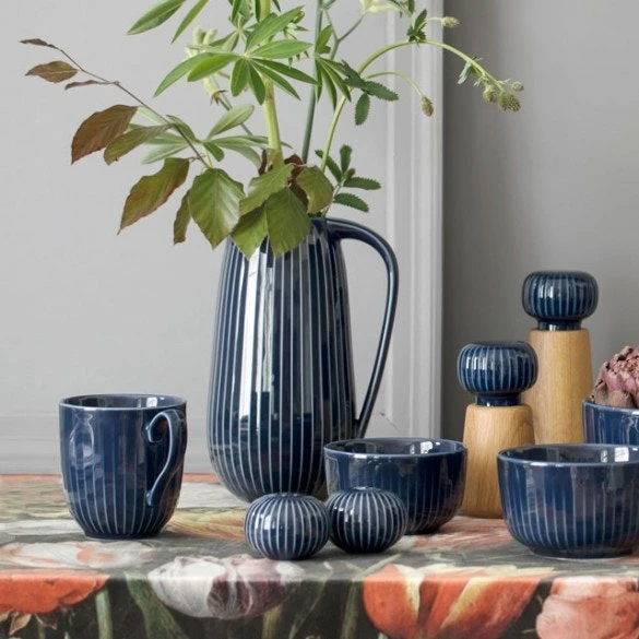 Kähler Hammershøi Salz & Pfefferstreuer, Blau – Bild 6