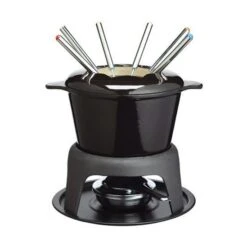 Kitchen Craft Master Class, Deluxe Fondue Set, Schwarz