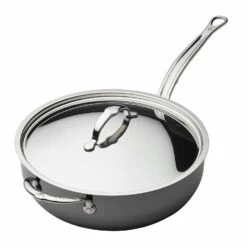 Meyer Hestan NanoBond Pfanne Mit Deckel, 28 Cm/4,7 L