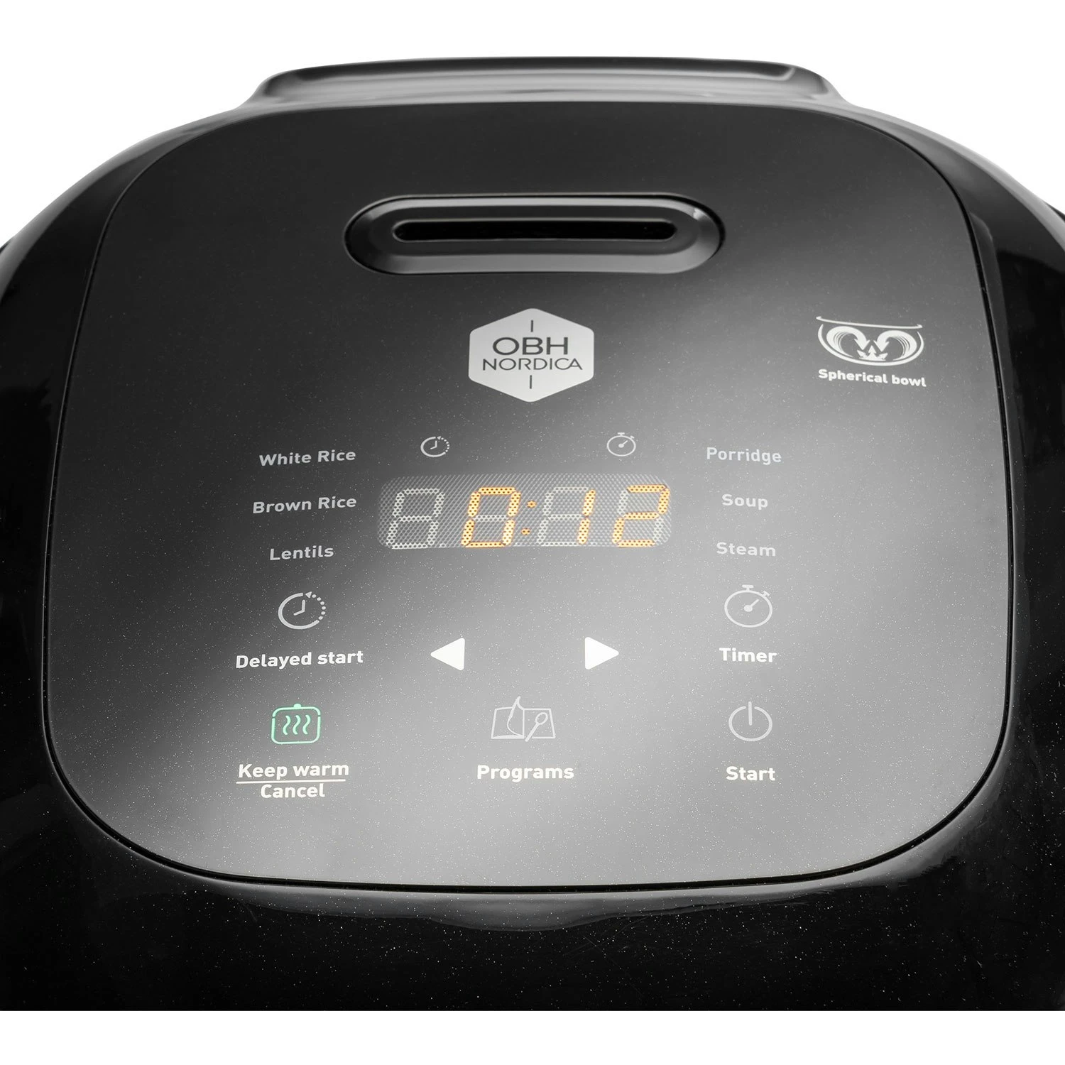 OBH Nordica Versatile 2 L Reiskocher, Schwarz – Bild 2