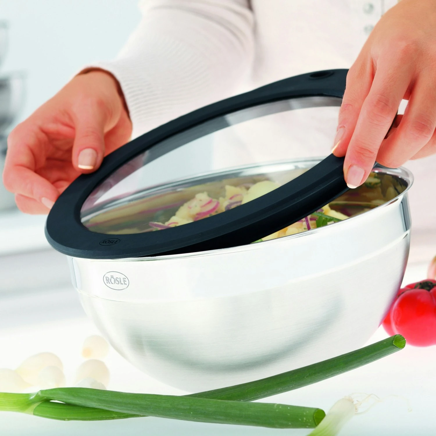 Rösle Glasdeckel, 28 Cm – Bild 2