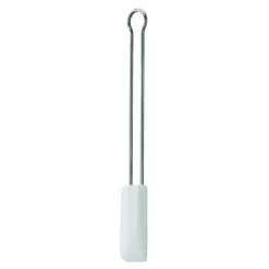 Rösle Dough Scraper, Stainless Steel/White