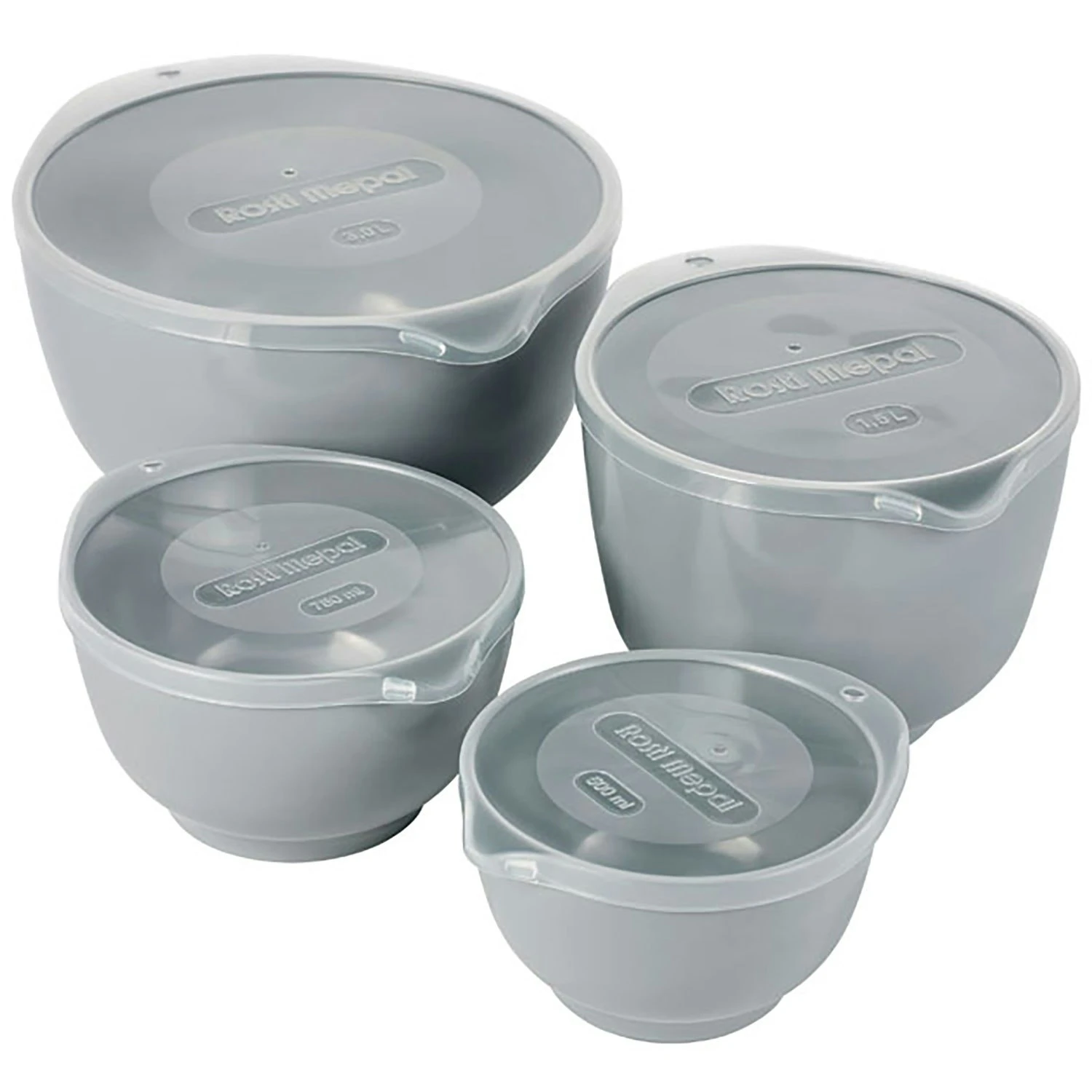 Rosti Margrethe Schüsselset 8-tlg, Grau – Bild 2