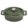 Staub Oval Kochtopf Aus Gusseisen 5,5 L, Grün