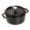 Staub Runde Kochtopf Aus Gusseisen 12,6 L, Schwarz