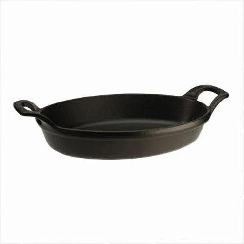 Staub XL Oval Dish, Black