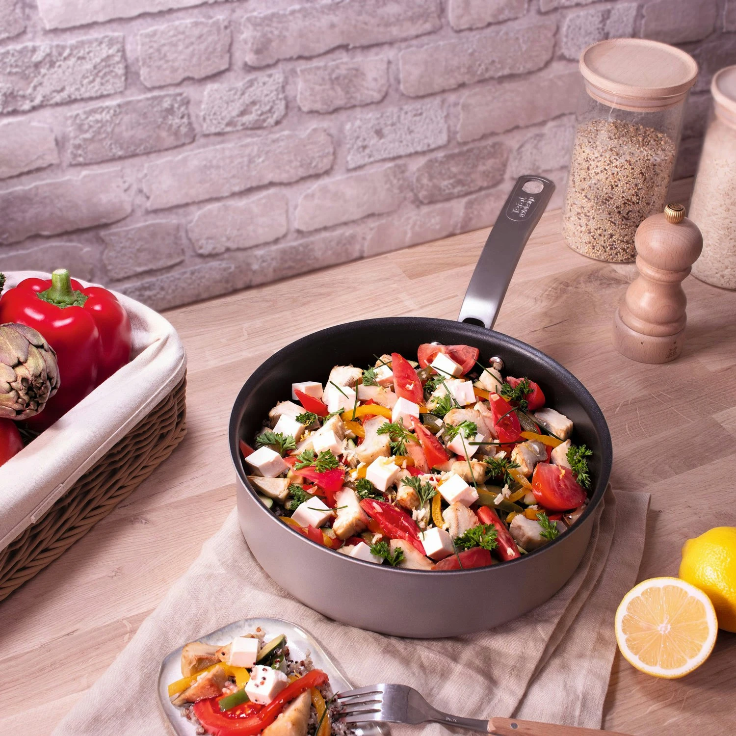 Tefal Impact Sauteuse, 24 Cm – Bild 2