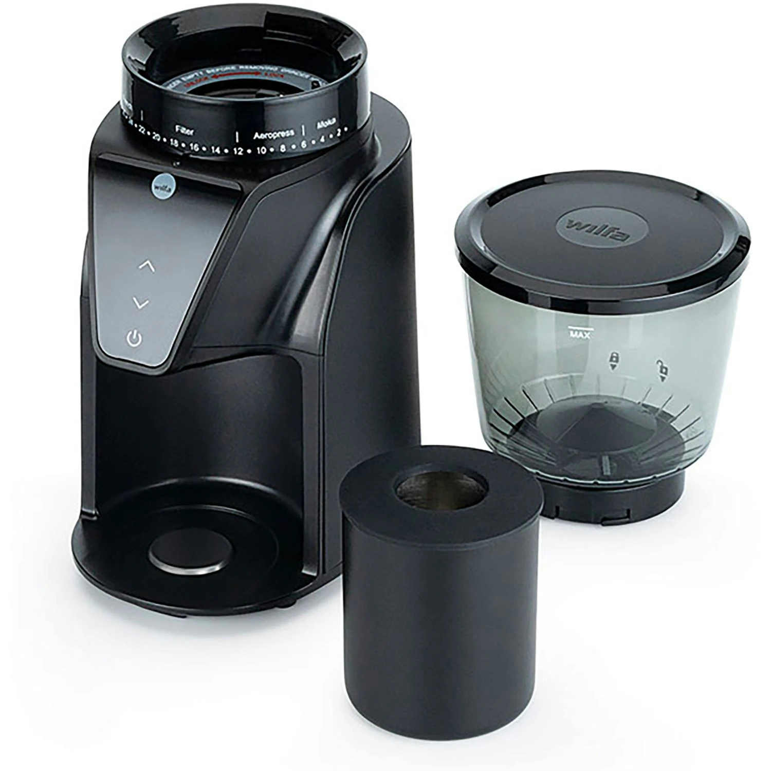 Wilfa Balance Kaffeemühle, Schwarz – Bild 3