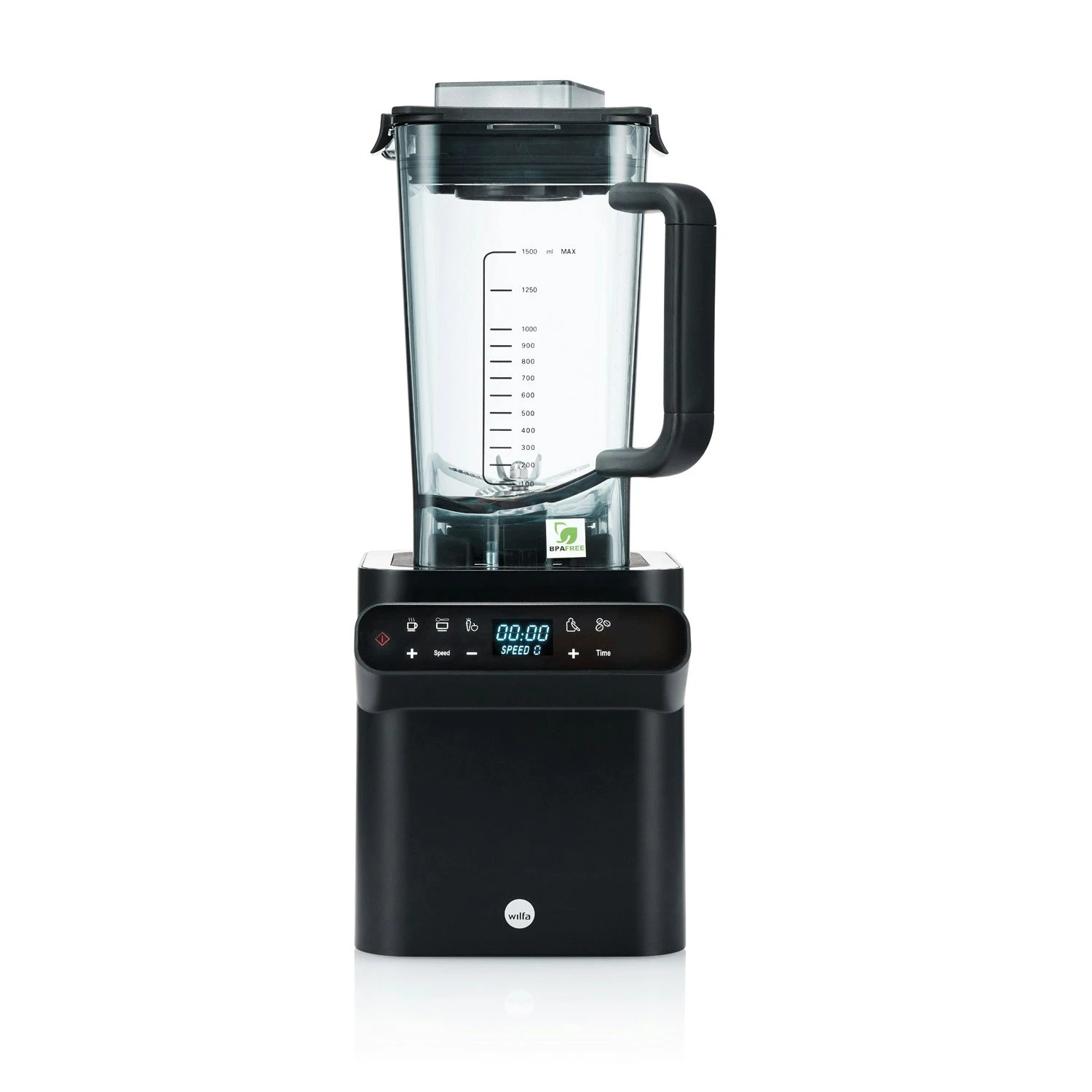 Wilfa BPFD-1680 Powerfuel Digital Blender, Mattschwarz – Bild 2