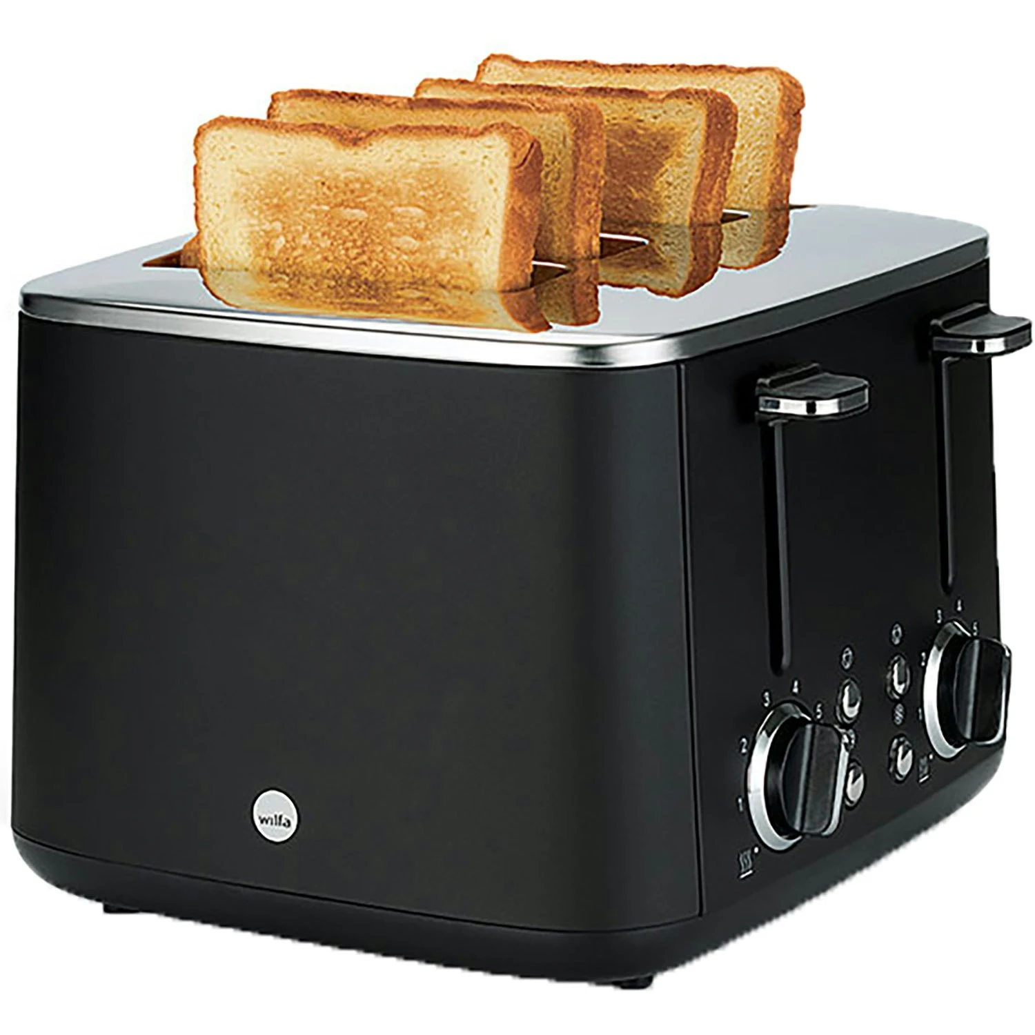 Wilfa Family Toaster, Schwarz – Bild 2