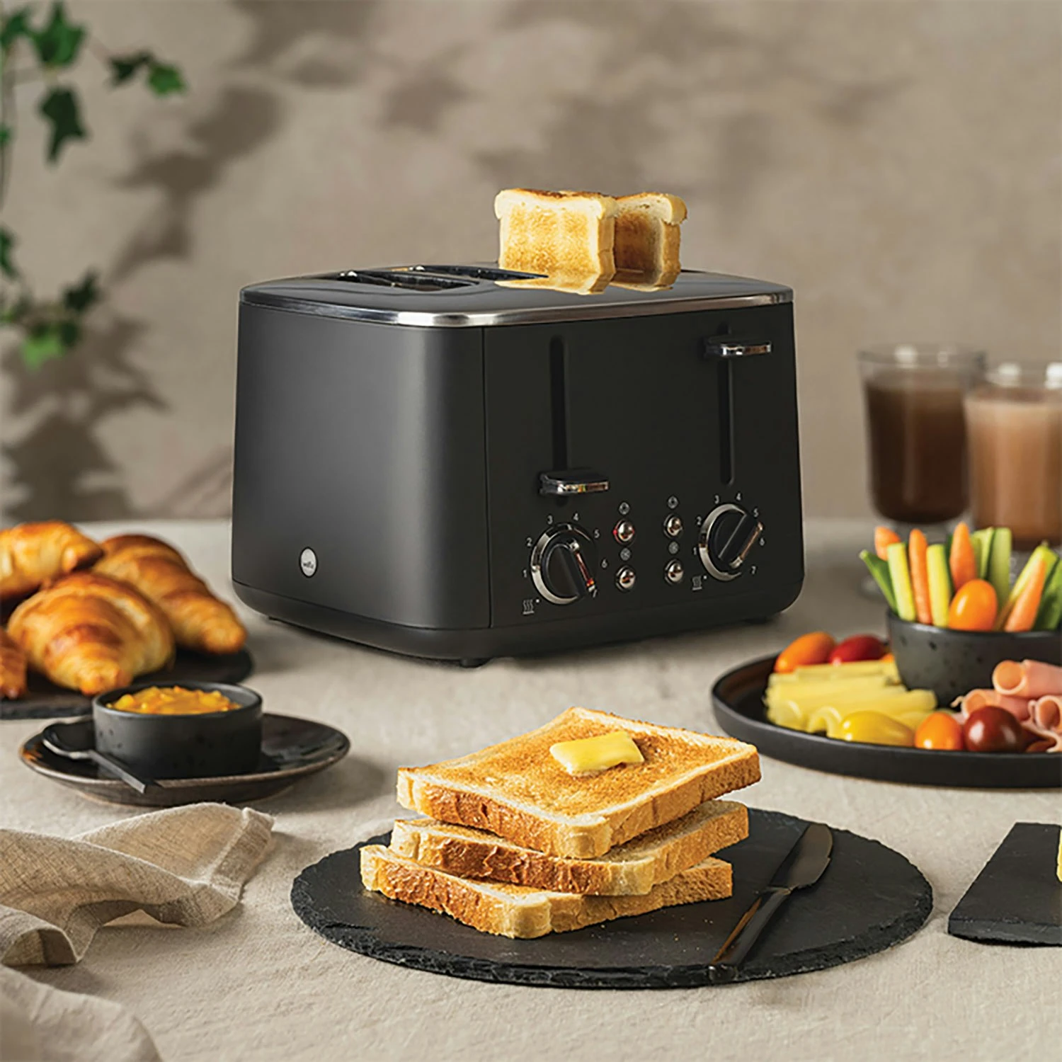 Wilfa Family Toaster, Schwarz – Bild 6
