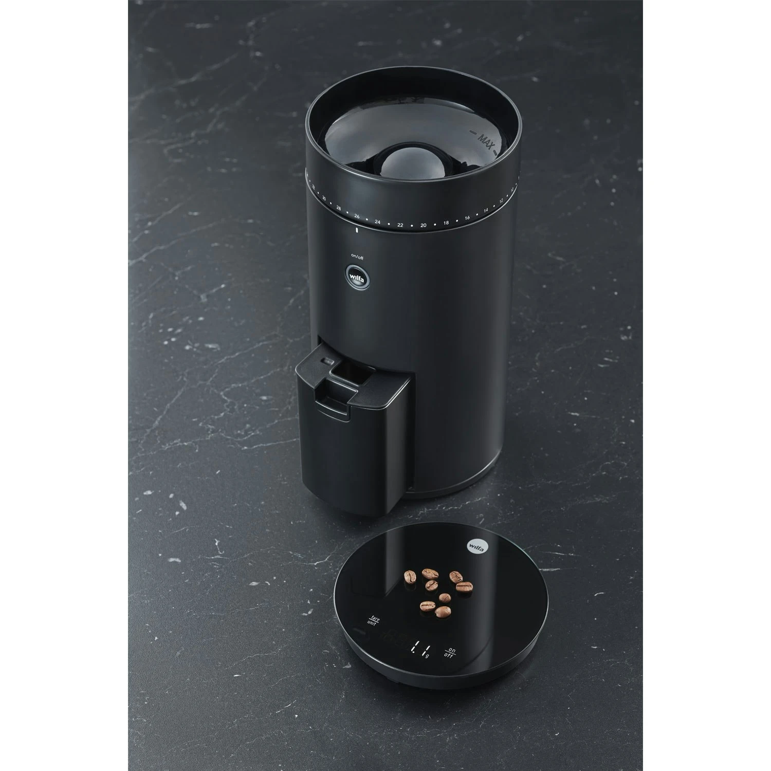 Wilfa WSFBS-100B Uniform Coffee Grinder, Black – Bild 4