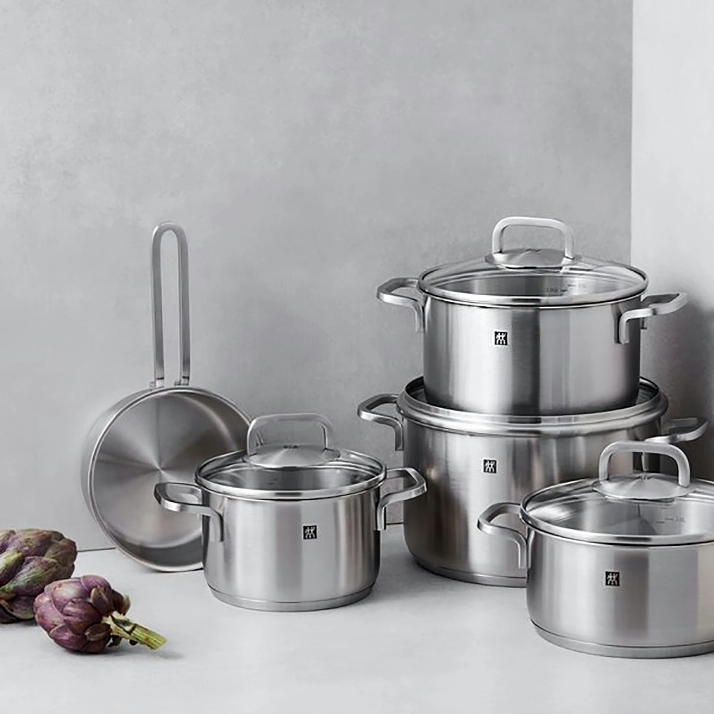 Zwilling Cube Topfset Matt 5 Teile – Bild 2