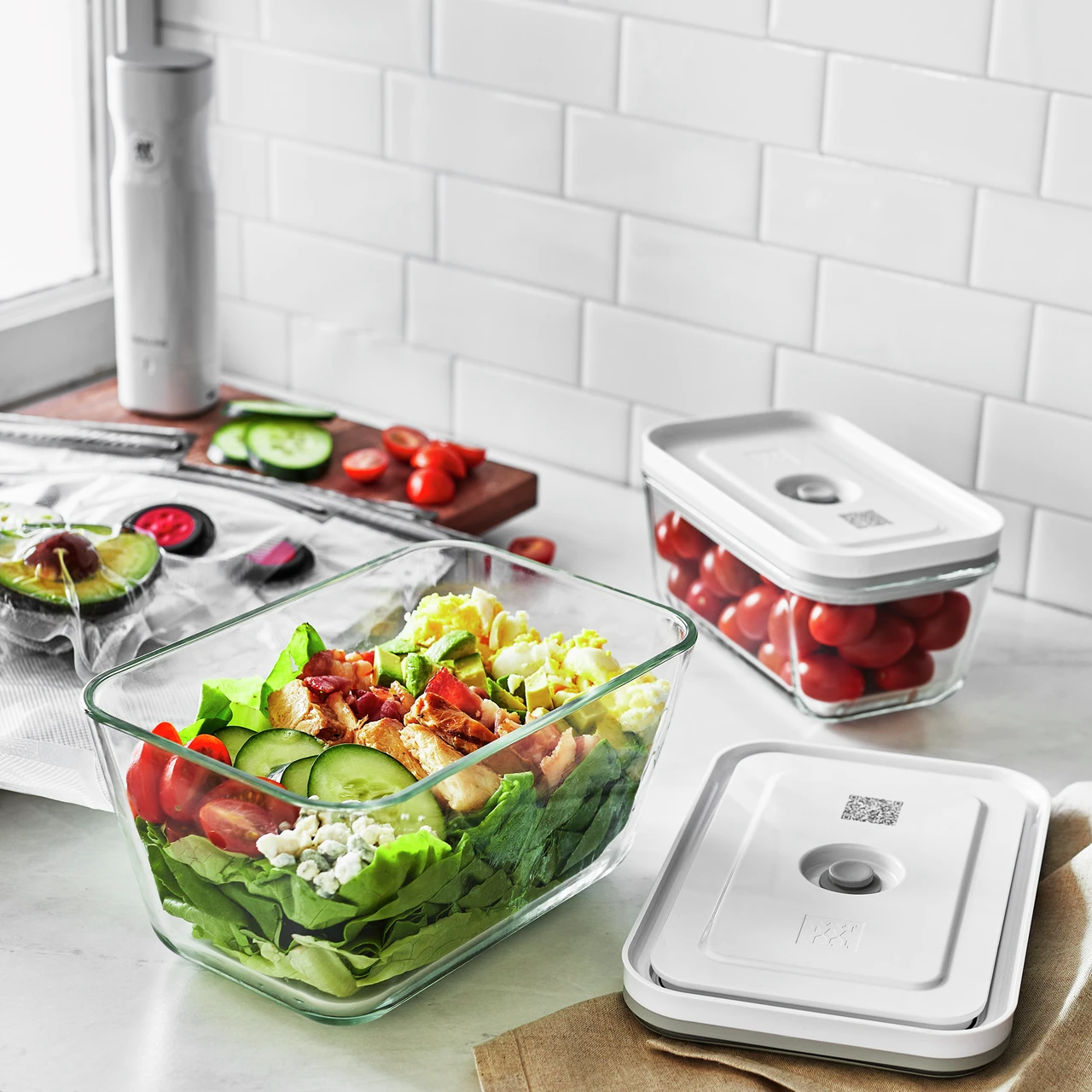 Zwilling Fresh & Save Behälter Borosilikatglas, 14x21 Cm / 2 L – Bild 2