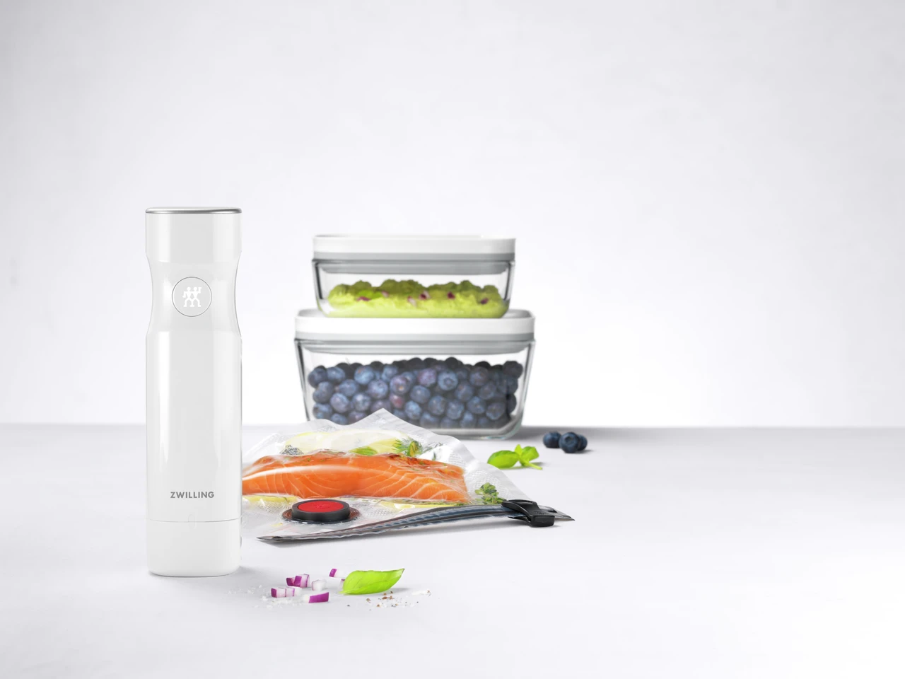 Zwilling Fresh & Save Starter-Kit Mit Vakuumpumpe / Taschen / Behälter Aus Glas, 7 Teile – Bild 2